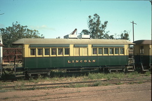 8<sup>th</sup> October 1988,Quorn Pichi Richi Railway <em>Lincoln</em> car