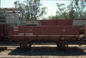 7.10.1996 Quorn - NGS404 4-wheel open wagon