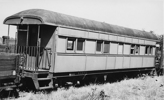 Commonwealth Railways carriage NABP 5 on the North Australia Railway