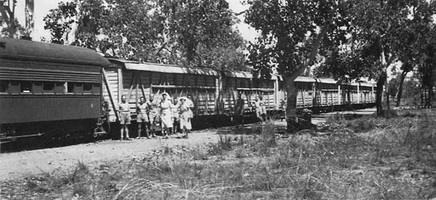 Hospital Train Adelaide River 2.8.1944.