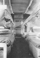 1944 Interior of NOA class cars on the Hospital Train