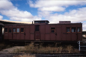 5<sup>th</sup> February 1986,Peterborough roundhouse - brakevan 4899 