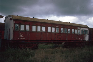 15<sup>th</sup> May 1987,Steamrail Newport ex Joint Stock car "O9"