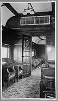 Interior of non-smoking compartment of AF 49 taken in February 1936 following air conditioning