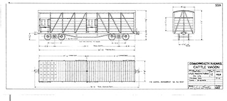 NCE Bogie Cattle Wagon