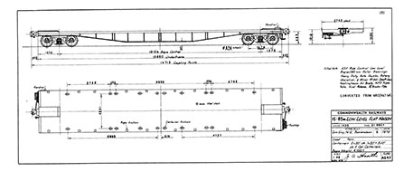 AQRY Low Level Flat Wagon